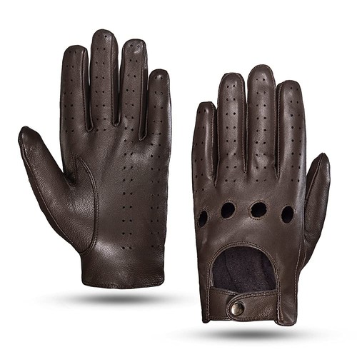 Herren leder autohandschuhe - herren,