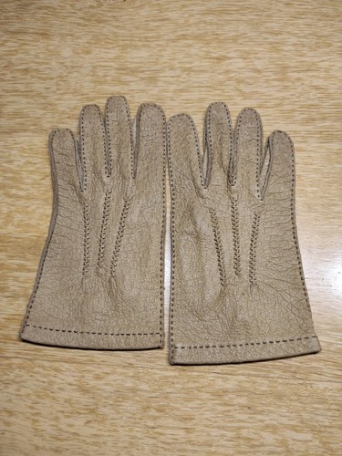 Damen lederhandschuhe beige - lederhandschuhe,