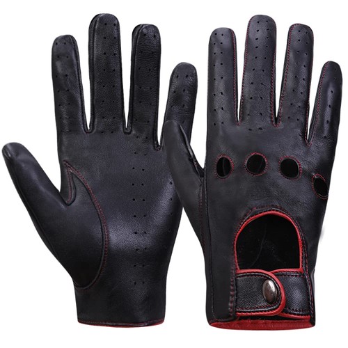 Herren leder autohandschuhe - leder,