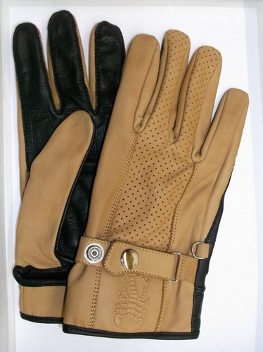 Rinderleder handschuhe retro - rinderleder,
